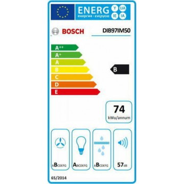 Bosch DIB97IM50 Απορροφητήρας Καμινάδα 90cm Inox